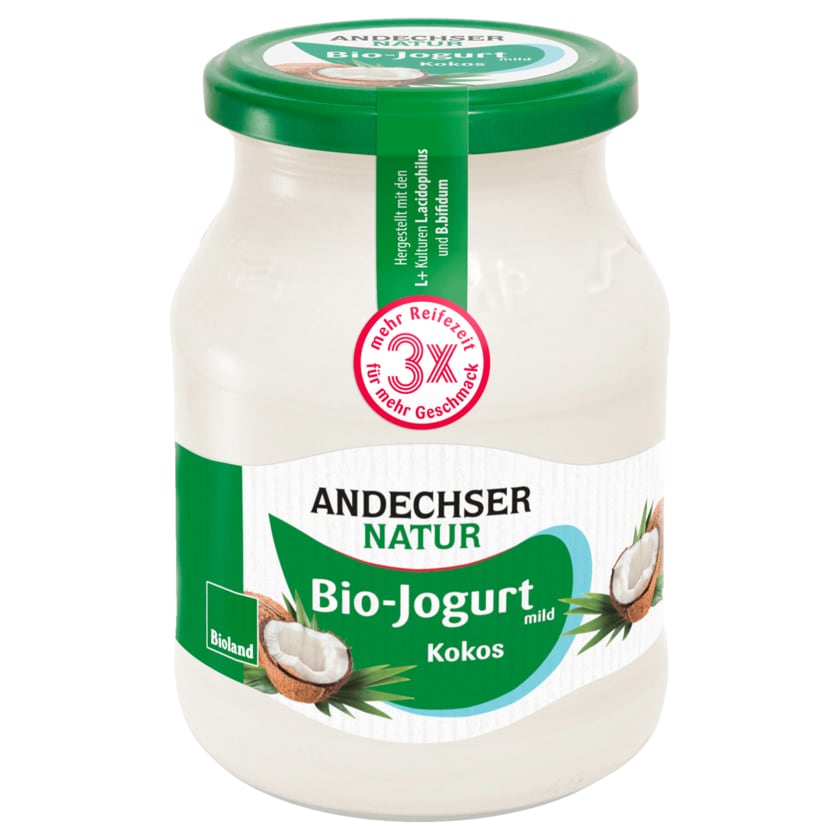 Andechser Natur Bio-Jogurt mild Kokos 500g